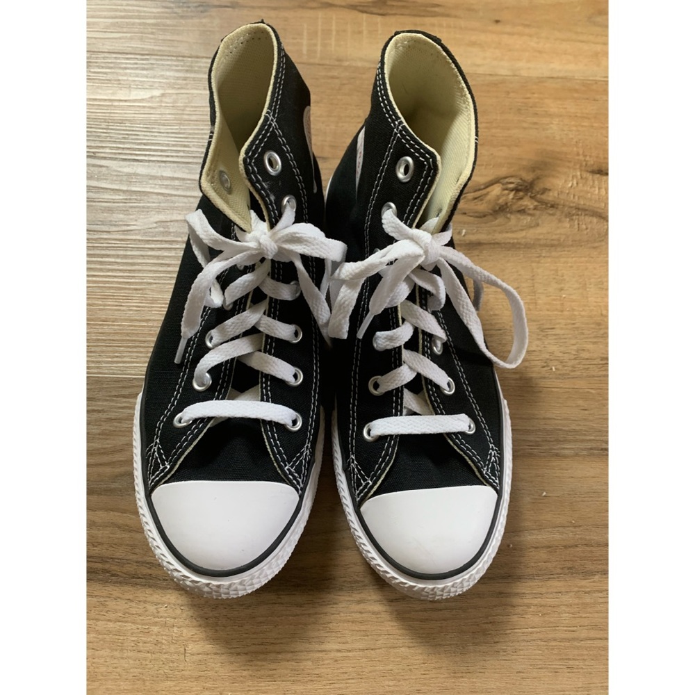 Kids Black High Top Converse